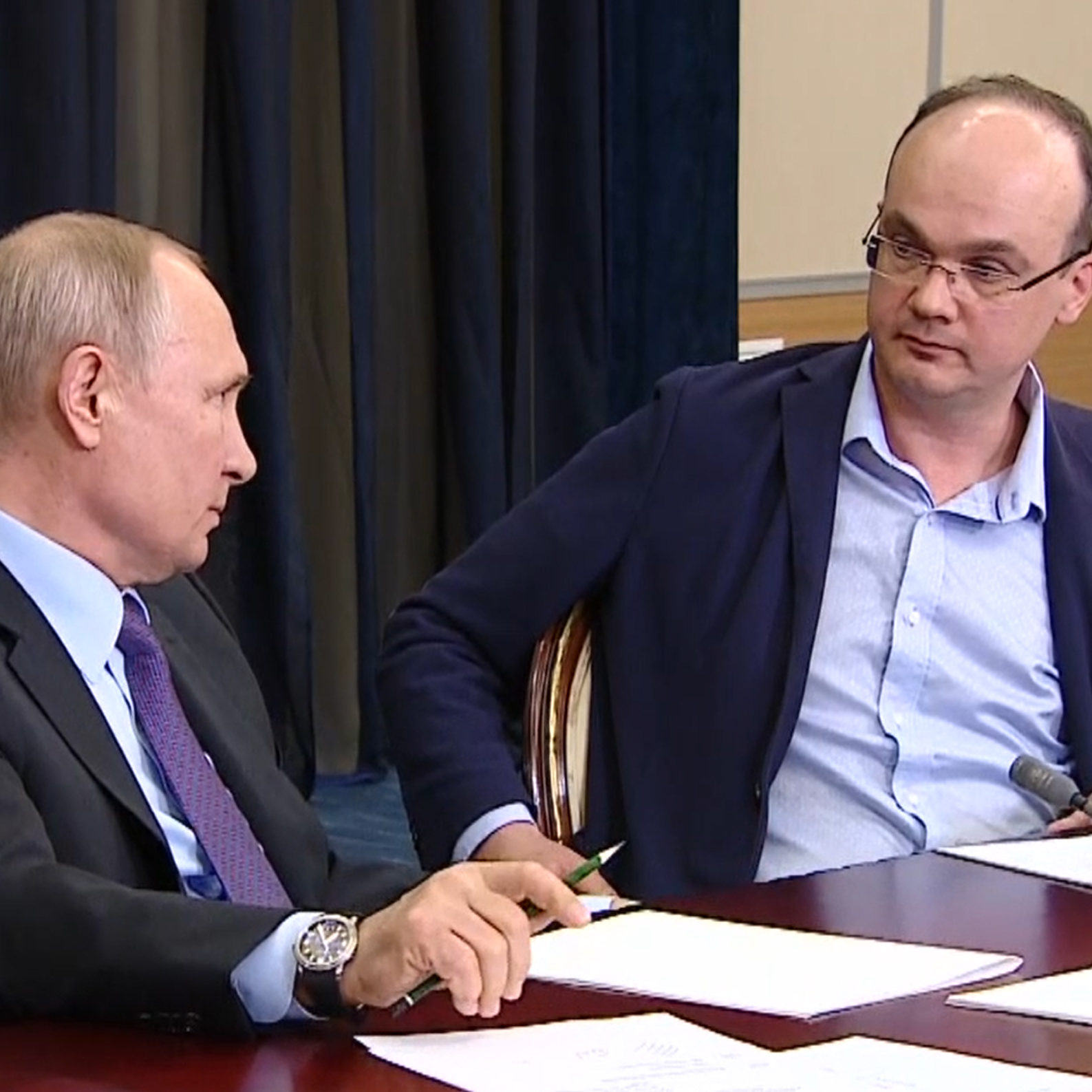 Head of the Laboratory participated in the meeting with the President of the Russian Federation